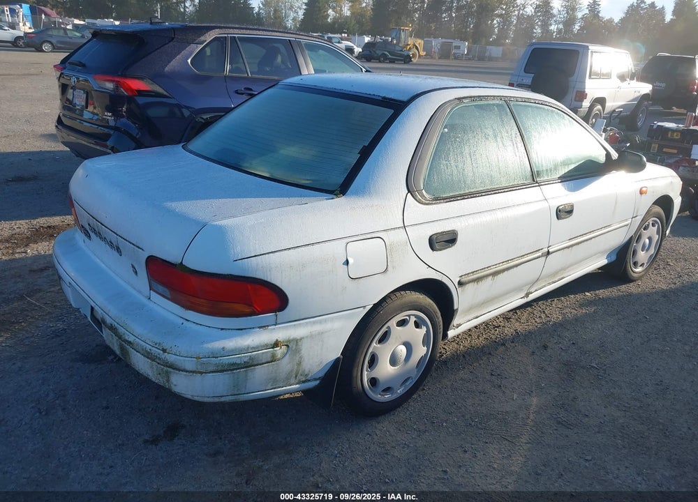 2000 SUBARU IMPREZA L VIN: JF1GC435XYH503686