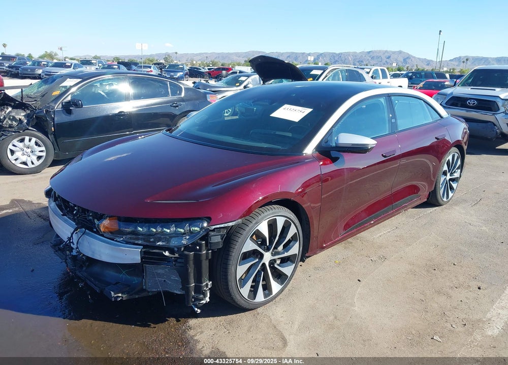 2022 LUCID AIR VIN: 50EA1GBA5NA005451