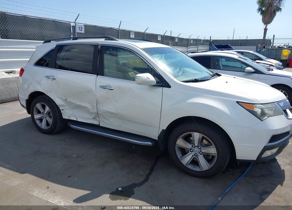 2013 ACURA MDX VIN: 2HNYD2H21DH514797