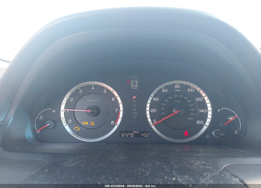 2009 HONDA ACCORD 2.4 EX-L VIN: 1HGCP26899A106232
