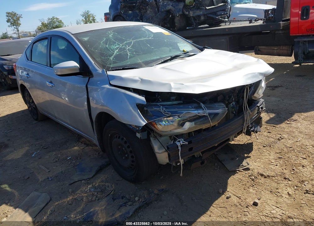 2019 NISSAN SENTRA S VIN: 3N1AB7APXKY255172