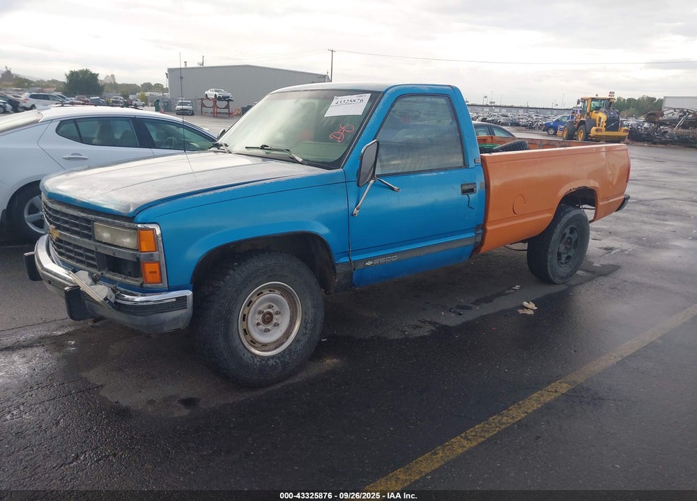 1991 CHEVROLET GMT-400 K2500 VIN: 1GCFK24K6MZ160977