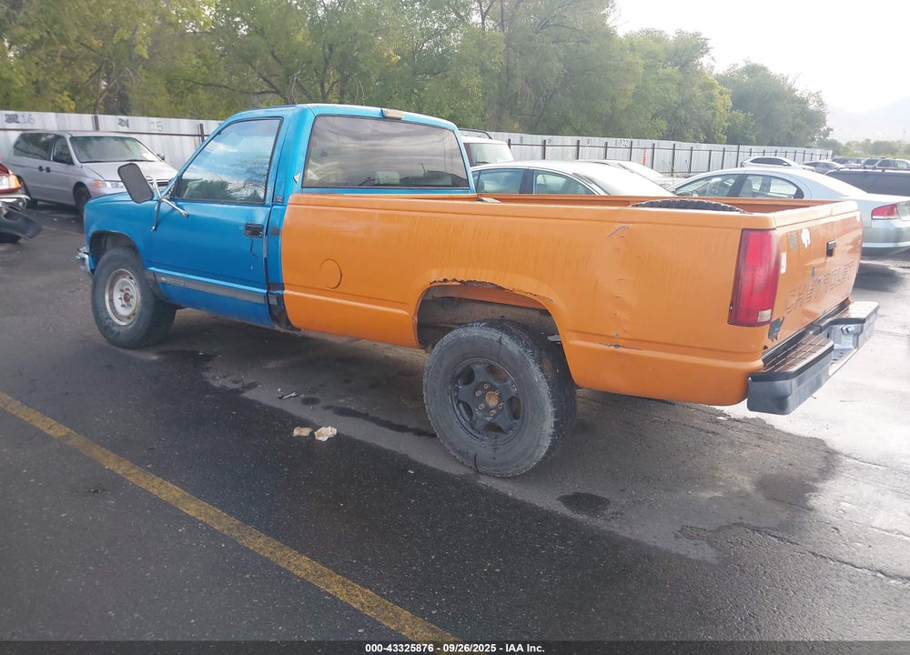 1991 CHEVROLET GMT-400 K2500 VIN: 1GCFK24K6MZ160977