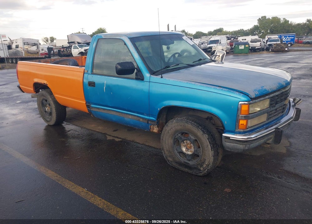 1991 CHEVROLET GMT-400 K2500 VIN: 1GCFK24K6MZ160977