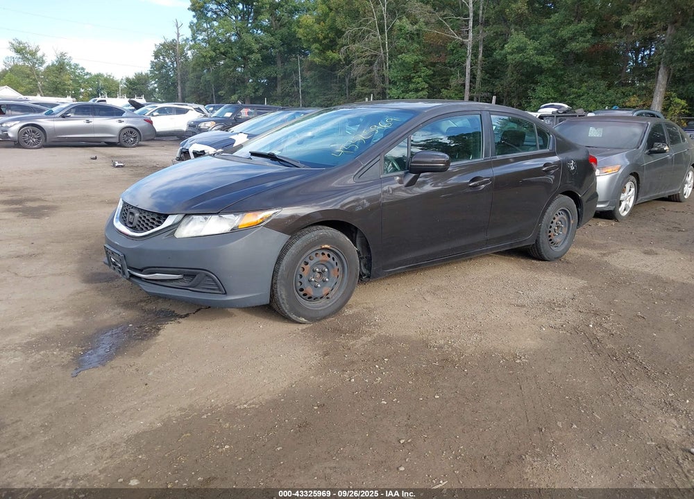 2014 HONDA CIVIC LX VIN: 2HGFB2F58EH503945