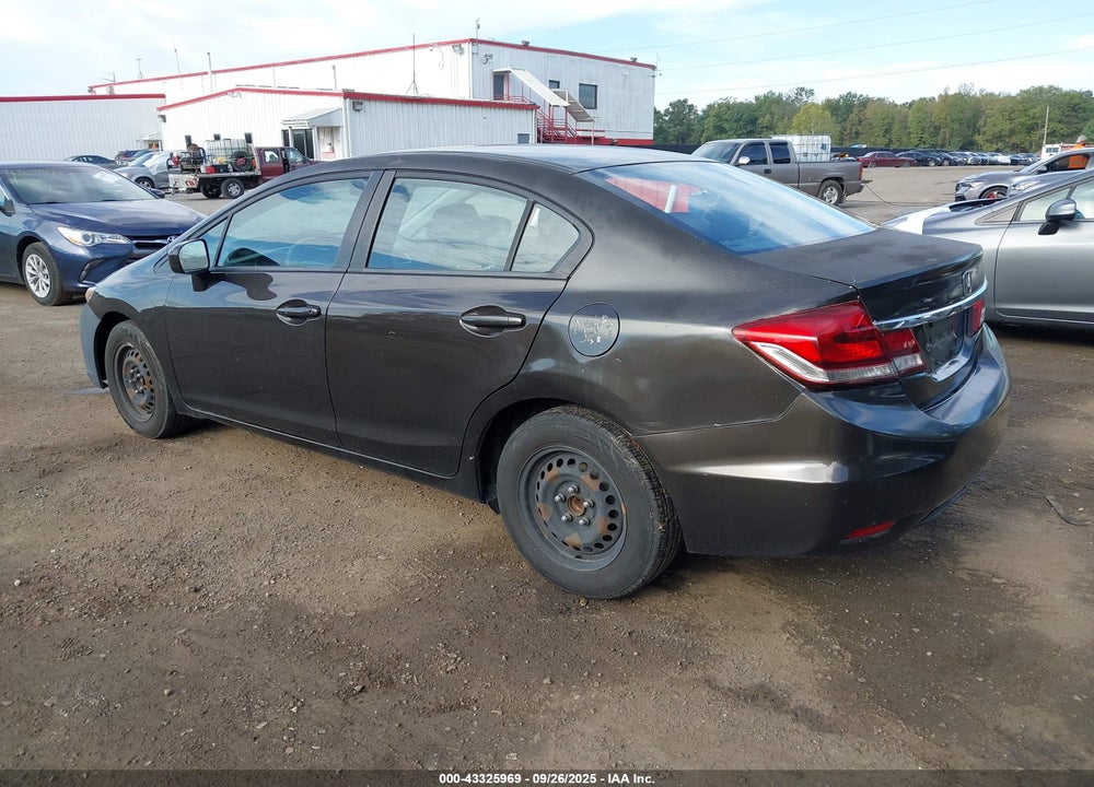 2014 HONDA CIVIC LX VIN: 2HGFB2F58EH503945