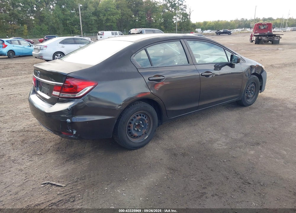 2014 HONDA CIVIC LX VIN: 2HGFB2F58EH503945