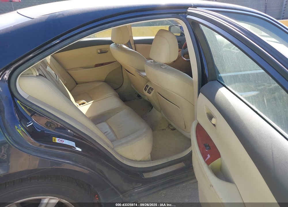 2007 LEXUS ES 350 VIN: JTHBJ46G872044780