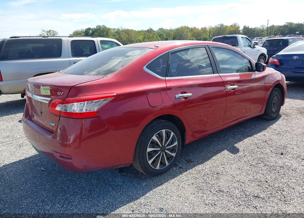 2014 NISSAN SENTRA VIN: 3N1AB7AP8EY238522