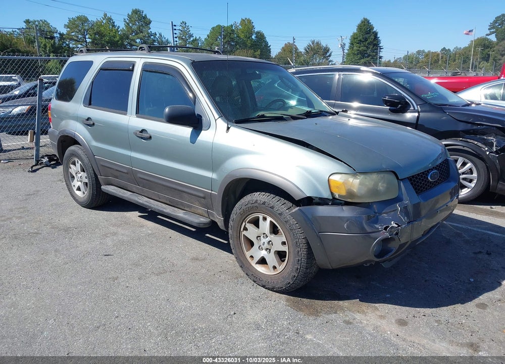2005 FORD ESCAPE XLT VIN: 1FMCU03165KD64906
