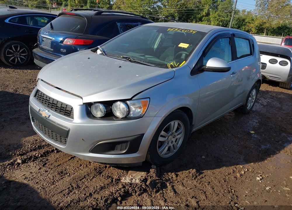 2012 CHEVROLET SONIC VIN: 1G1JC6SH9C4117373