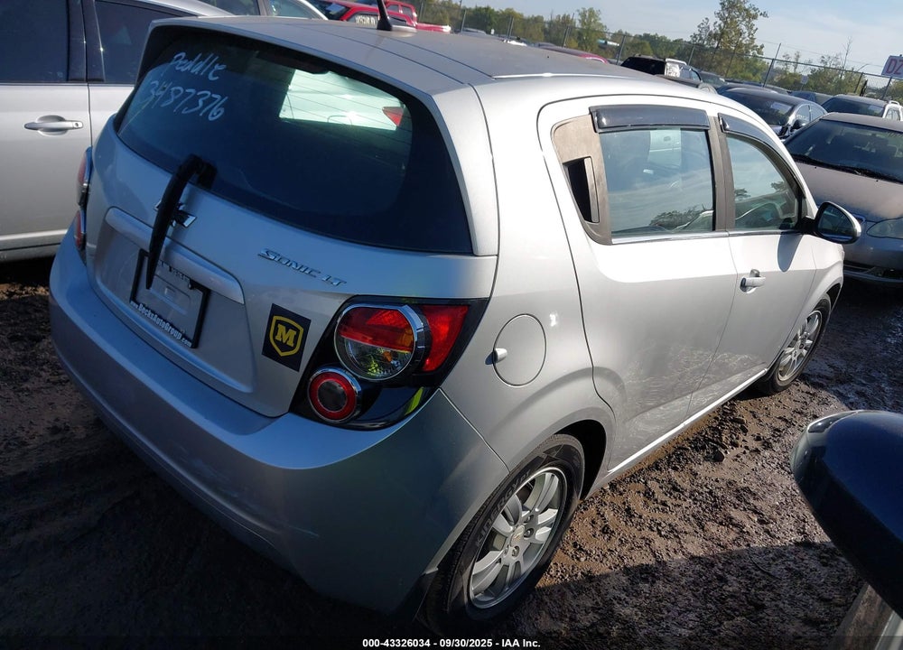 2012 CHEVROLET SONIC VIN: 1G1JC6SH9C4117373