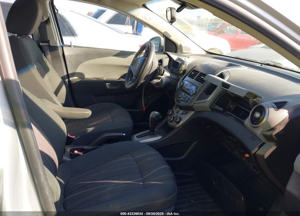 2012 CHEVROLET SONIC VIN: 1G1JC6SH9C4117373