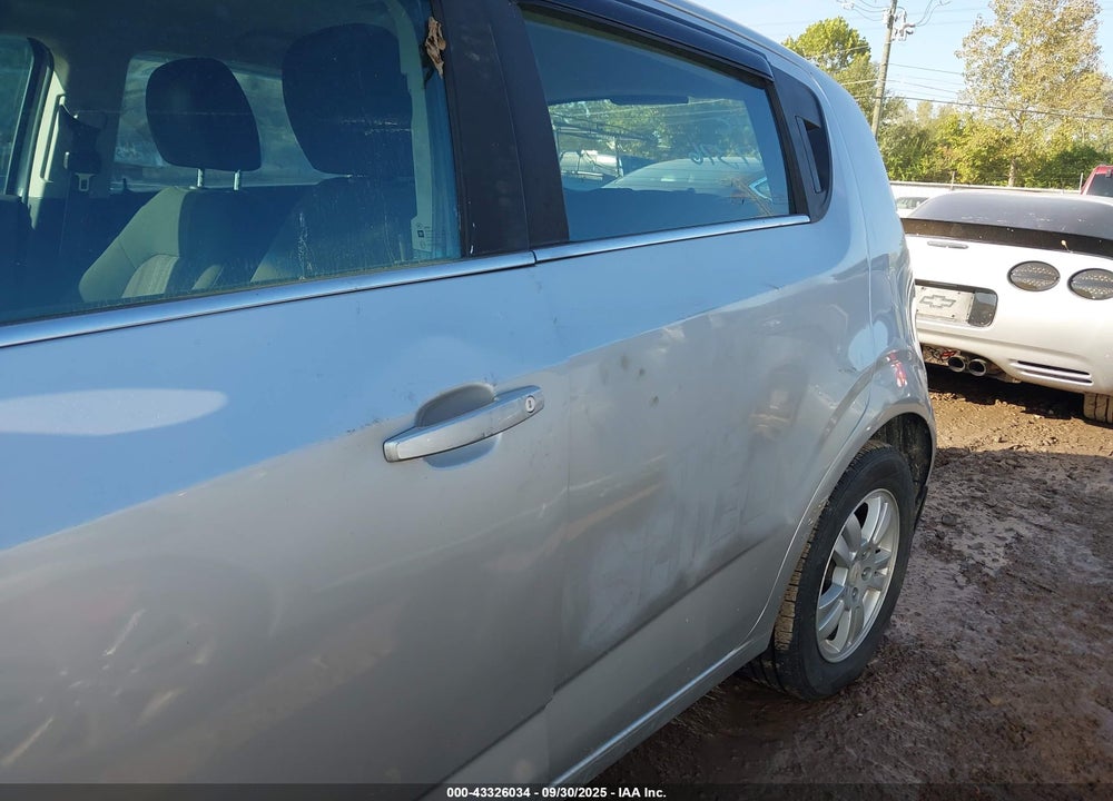 2012 CHEVROLET SONIC VIN: 1G1JC6SH9C4117373