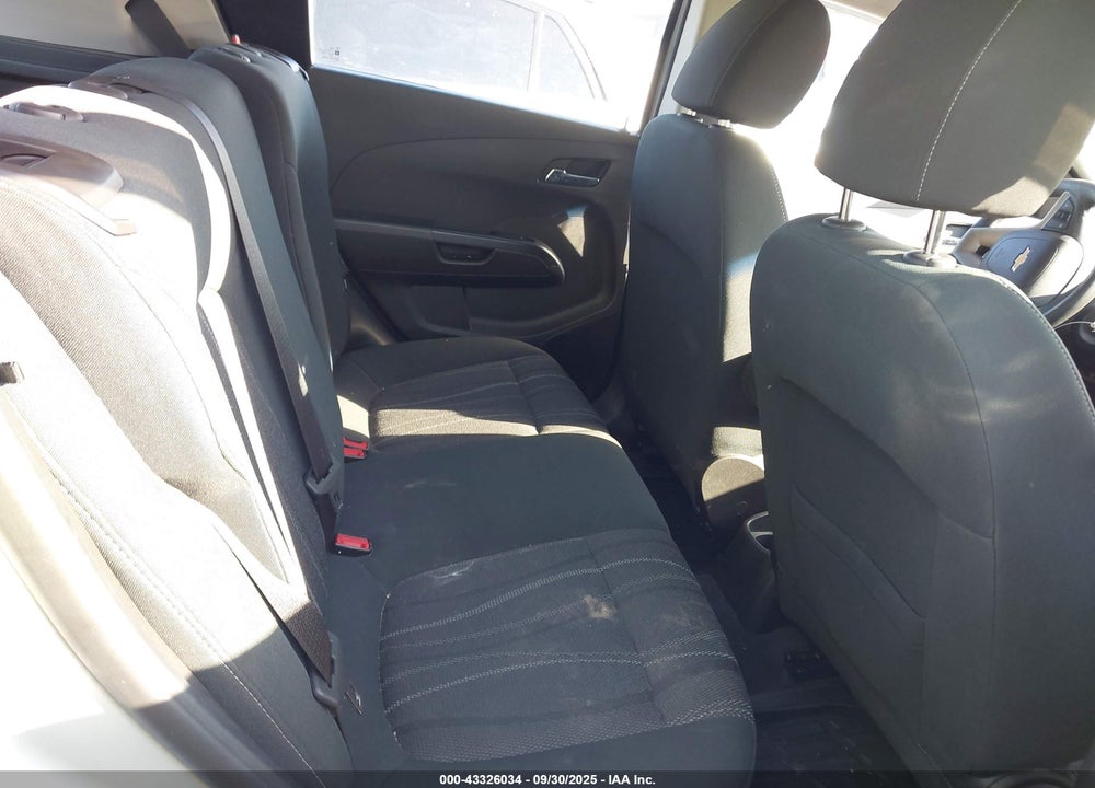 2012 CHEVROLET SONIC VIN: 1G1JC6SH9C4117373
