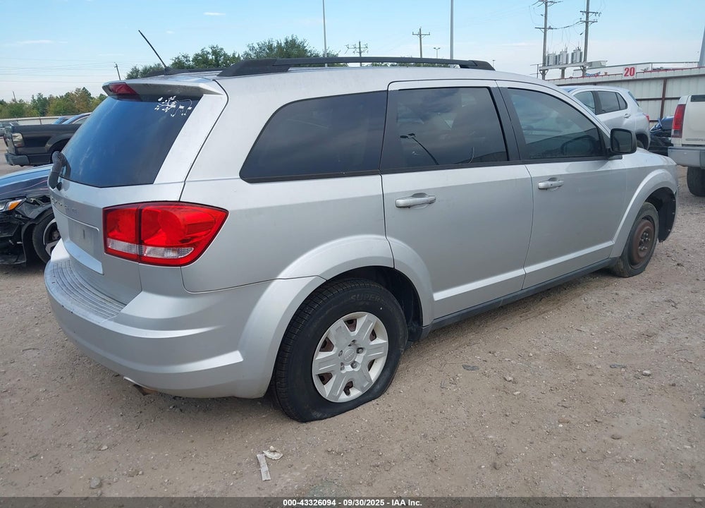 2011 DODGE JOURNEY VIN: 3D4PG4FB9BT561624