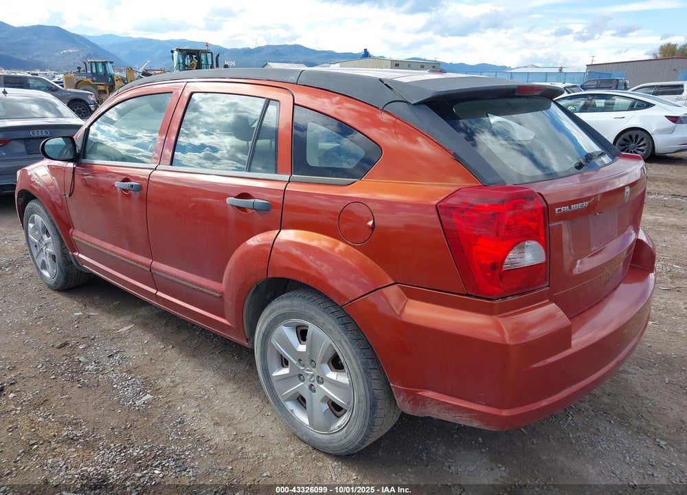 2007 DODGE CALIBER VIN: 1B3HB48B07D542102