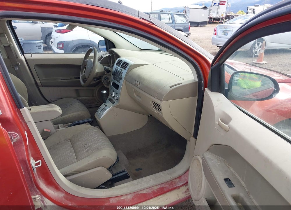 2007 DODGE CALIBER VIN: 1B3HB48B07D542102