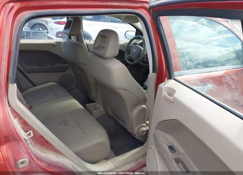 2007 DODGE CALIBER VIN: 1B3HB48B07D542102