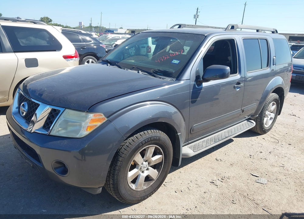 2010 NISSAN PATHFINDER SE VIN: 5N1AR1NN3AC613620