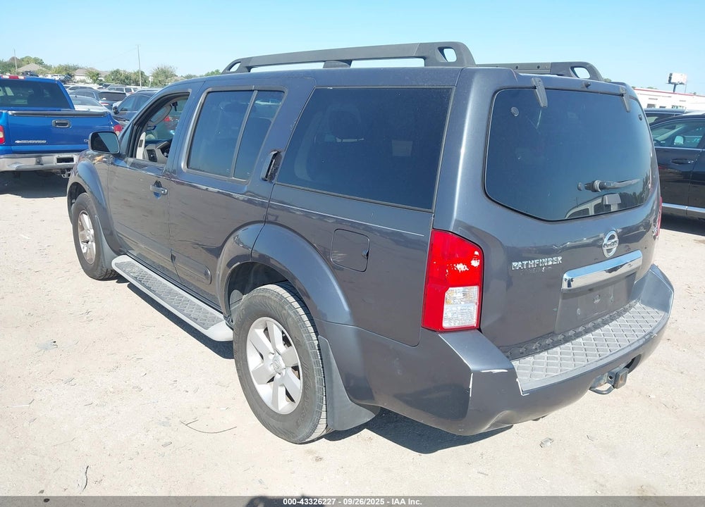 2010 NISSAN PATHFINDER SE VIN: 5N1AR1NN3AC613620