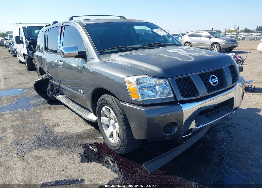2005 NISSAN ARMADA SE VIN: 5N1AA08A45N708062
