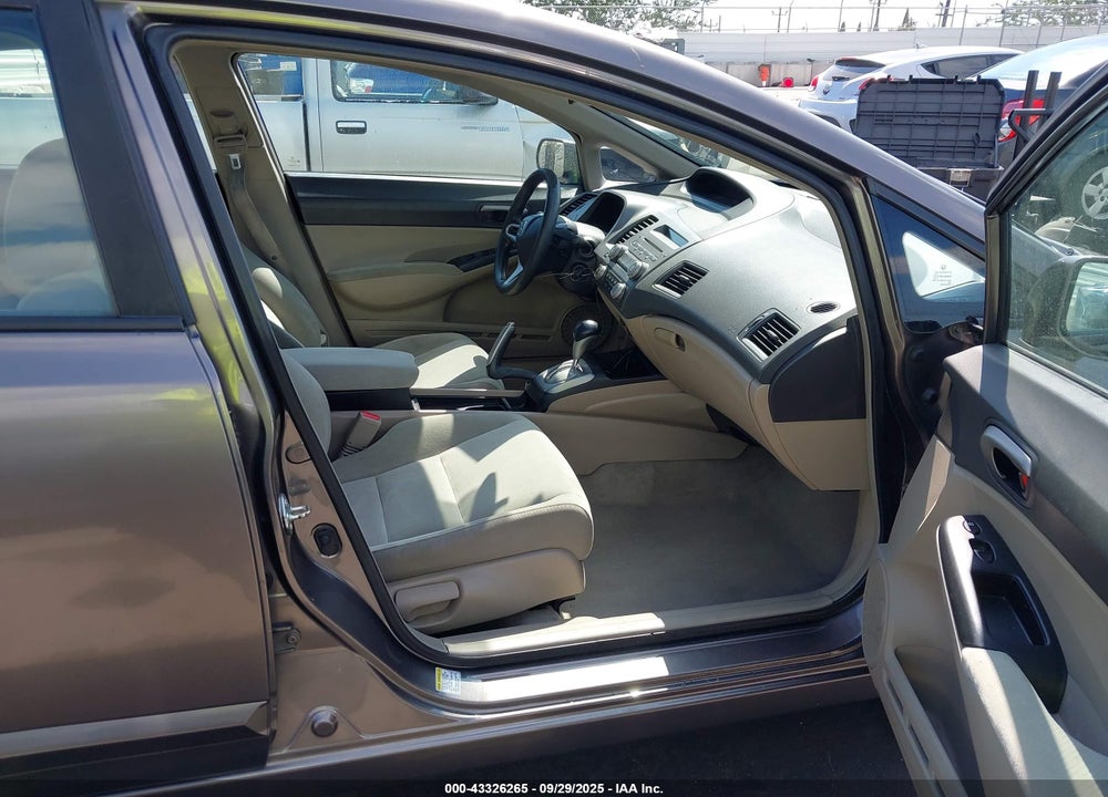 2009 HONDA CIVIC VIN: 1HGFA16539L007697