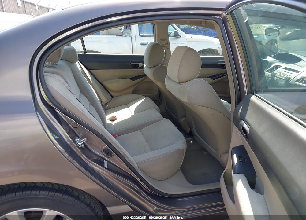 2009 HONDA CIVIC VIN: 1HGFA16539L007697