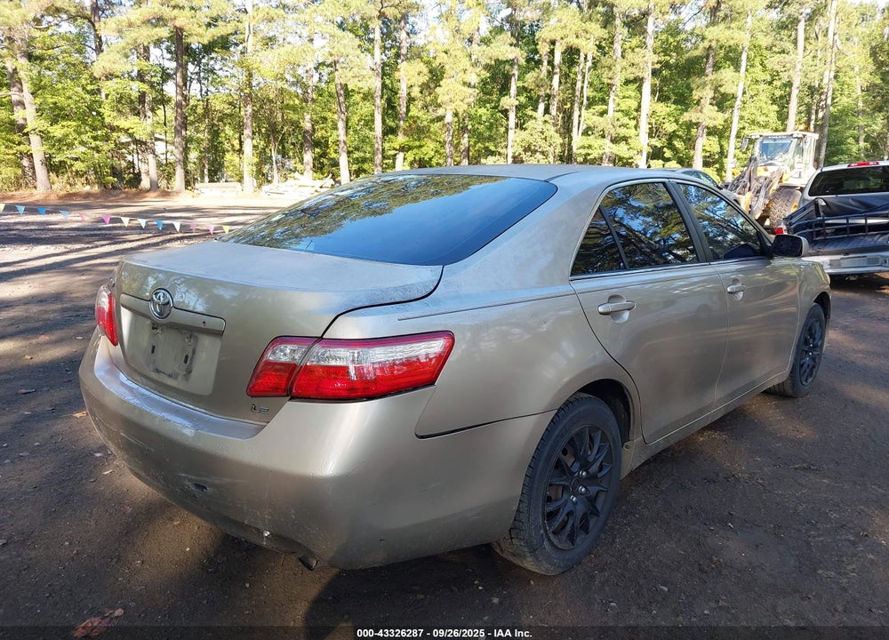 2007 TOYOTA CAMRY LE VIN: JTNBE46K673111263