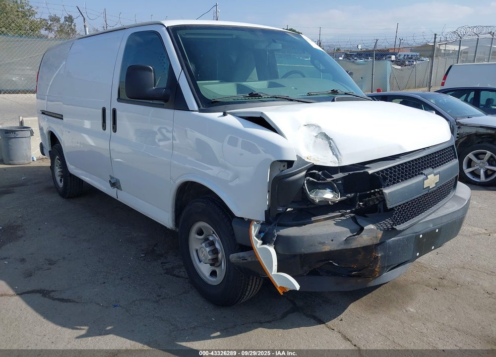 2017 CHEVROLET EXPRESS 2500 WORK VAN VIN: 1GCWGAFF1H1106891