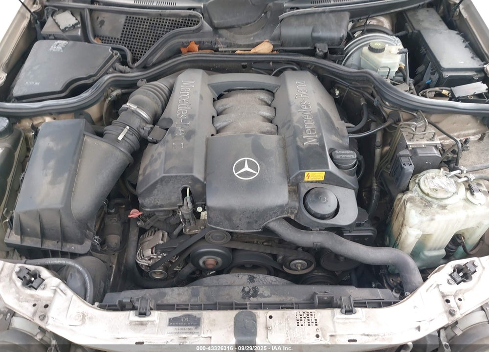 2001 MERCEDES-BENZ E 320 VIN: WDBJF65J81B279628