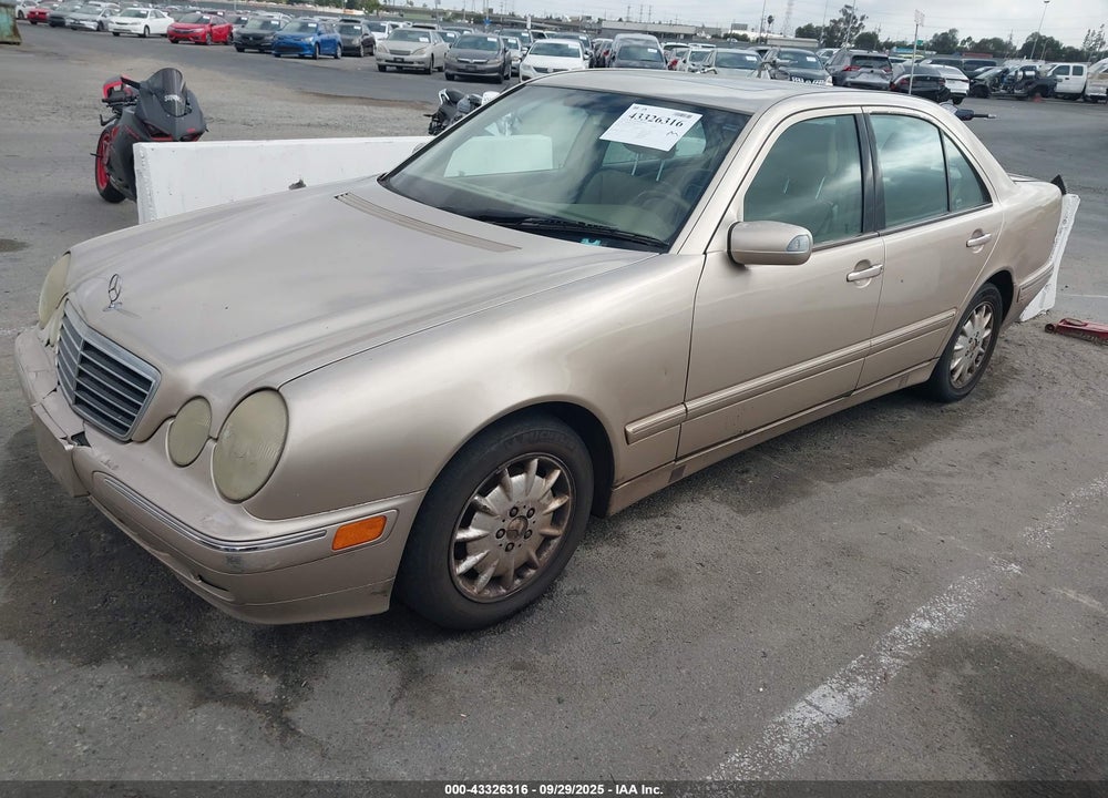2001 MERCEDES-BENZ E 320 VIN: WDBJF65J81B279628