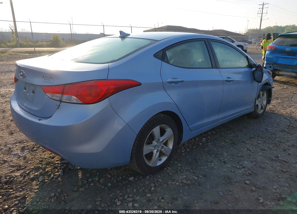 2012 HYUNDAI ELANTRA GLS (ULSAN PLANT) VIN: KMHDH4AE5CU316420