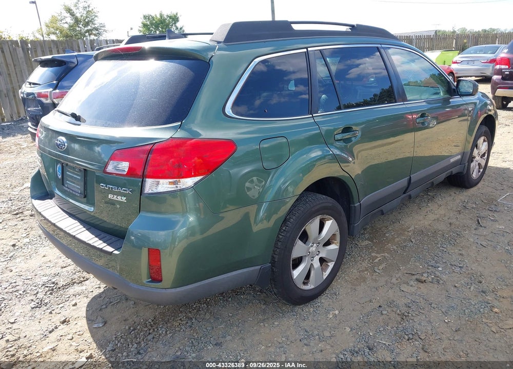 2012 SUBARU OUTBACK 2.5I LIMITED VIN: 4S4BRBJC9C3226572