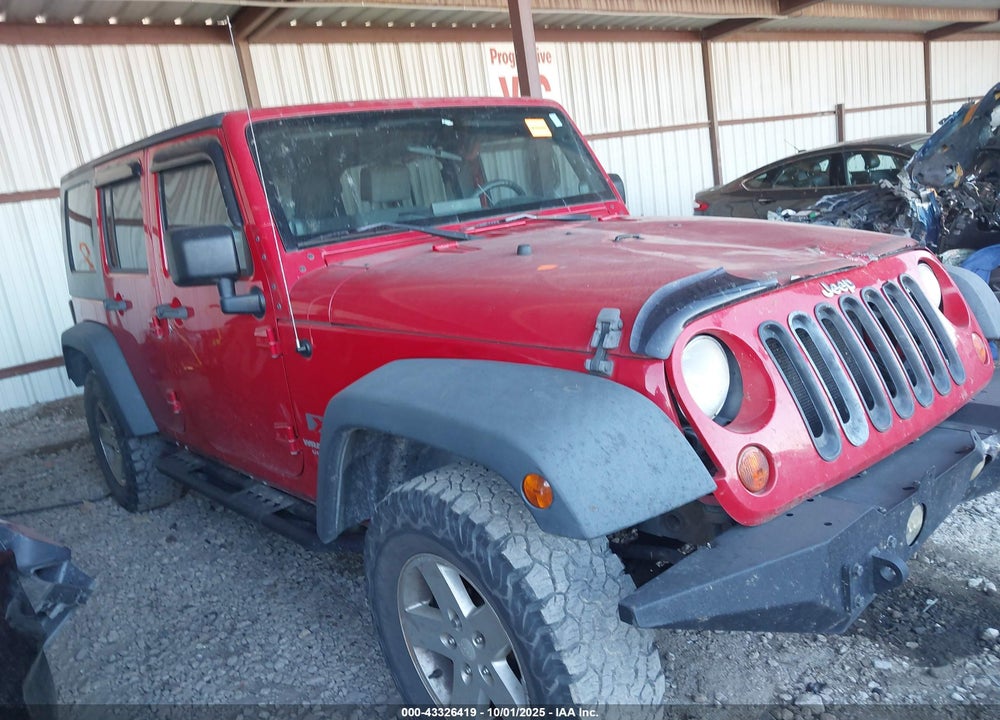 2009 JEEP WRANGLER UNLIMITED X VIN: 1J4GA39109L728688