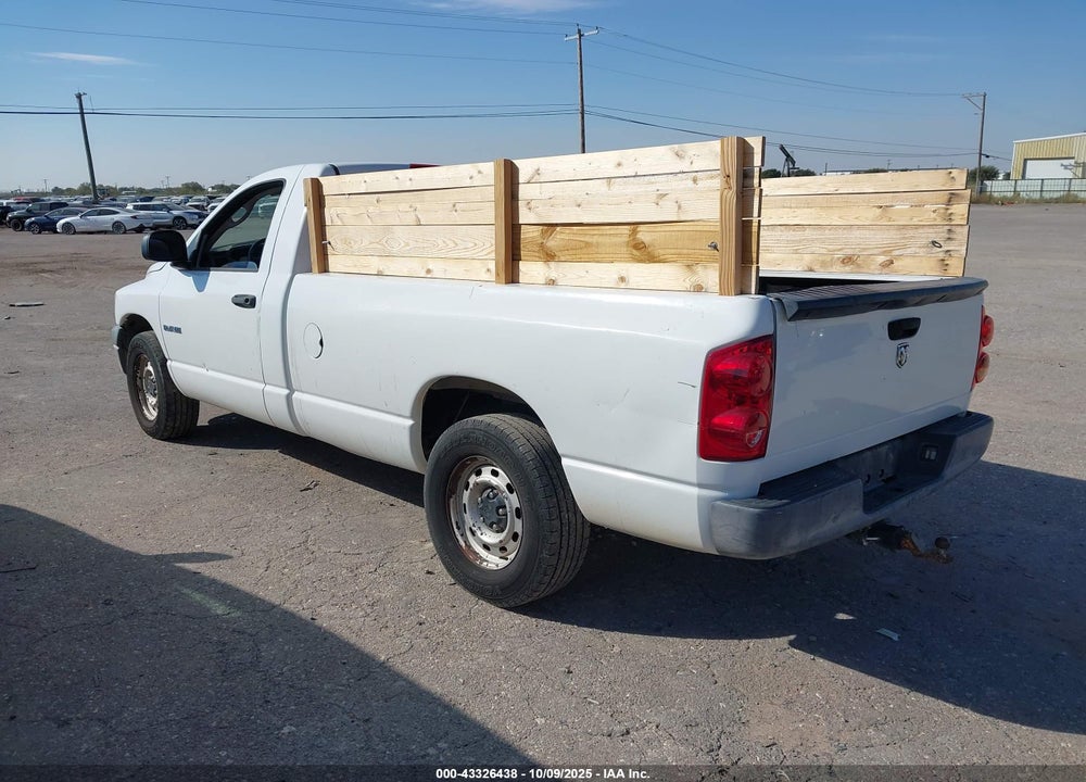 2008 DODGE RAM 1500 ST/SXT VIN: 1D7HA16K58J124145