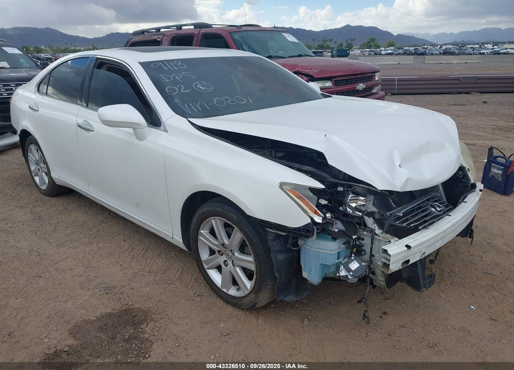 2008 LEXUS ES 350 VIN: JTHBJ46G682210201