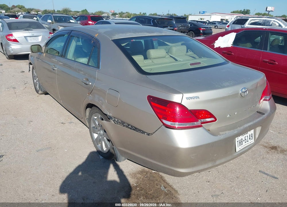 2005 TOYOTA AVALON XLS VIN: 4T1BK36BX5U044743