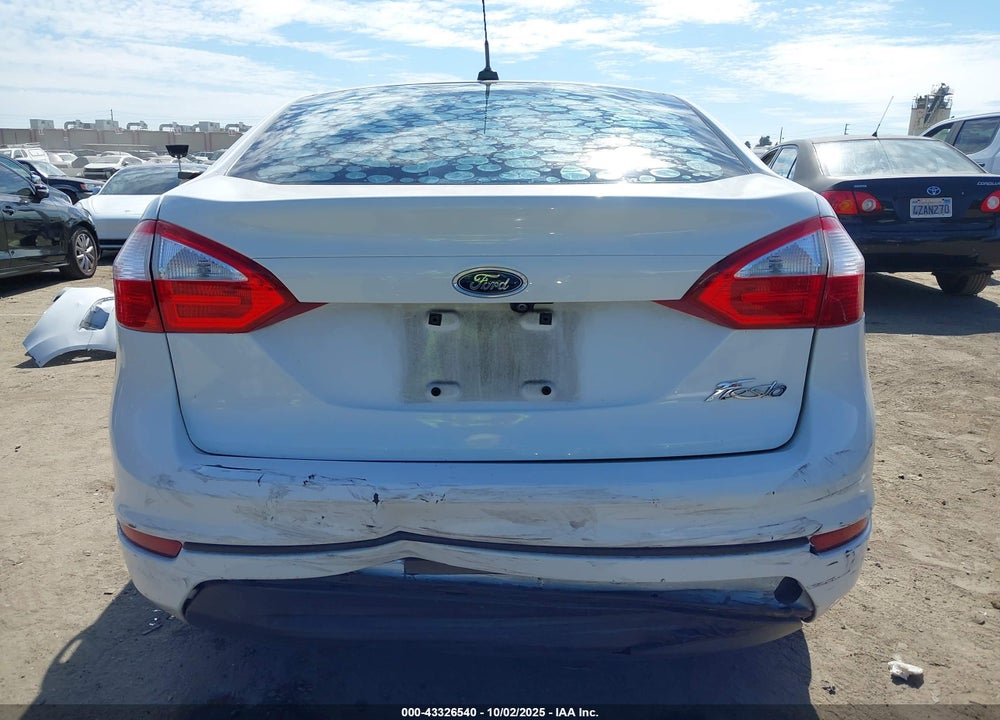 2019 FORD FIESTA VIN: 3FADP4AJXKM153955