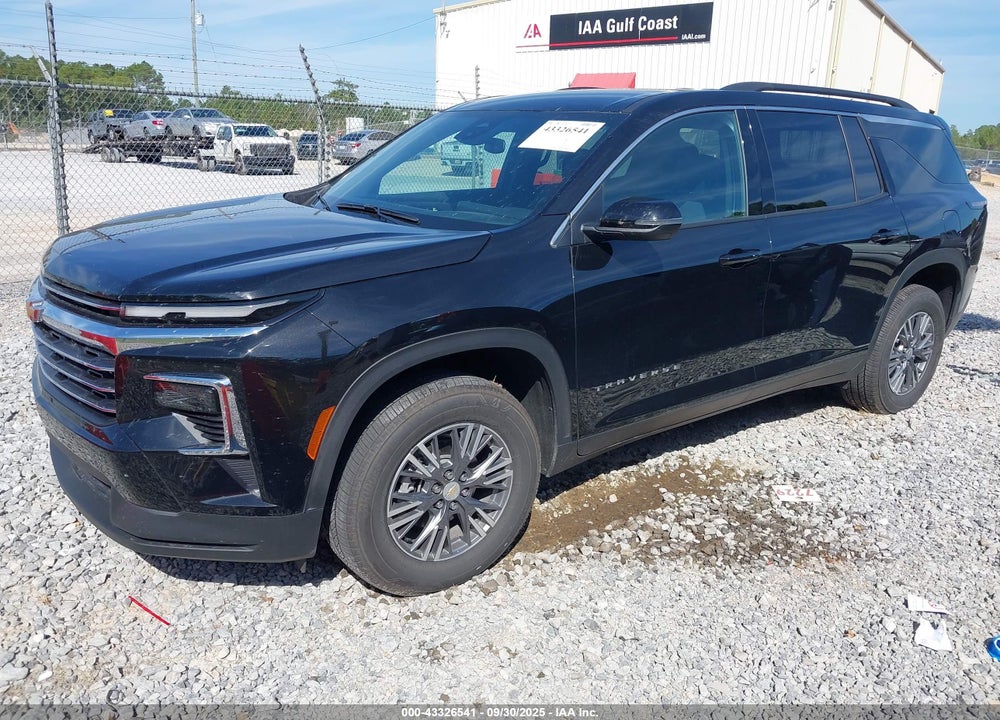 2025 CHEVROLET TRAVERSE VIN: 1GNERGRS8SJ156767