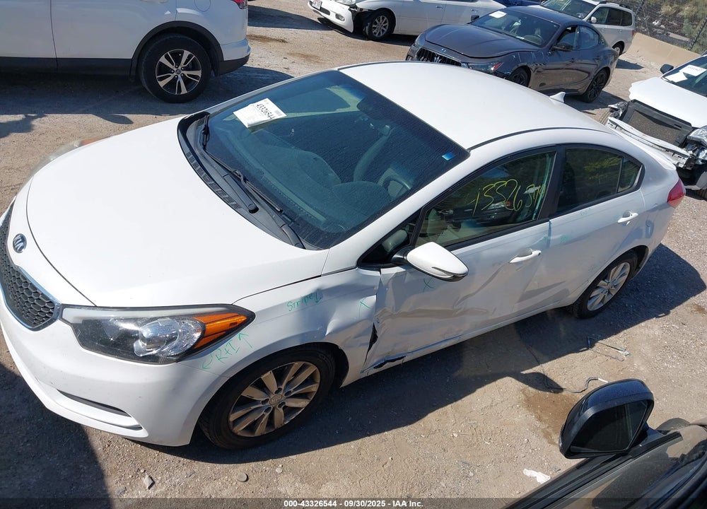 2014 KIA FORTE VIN: KNAFX4A61E5136466