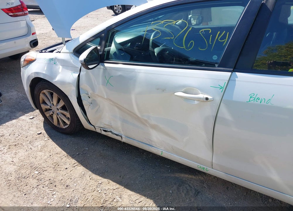 2014 KIA FORTE VIN: KNAFX4A61E5136466