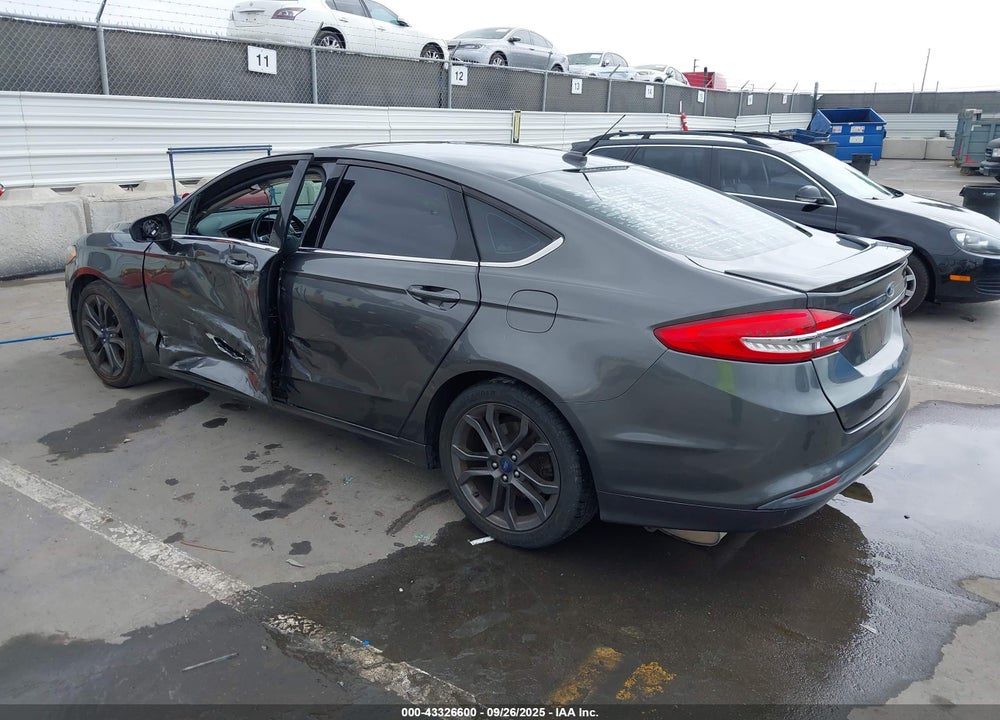 2018 FORD FUSION VIN: 3FA6P0G7XJR127631