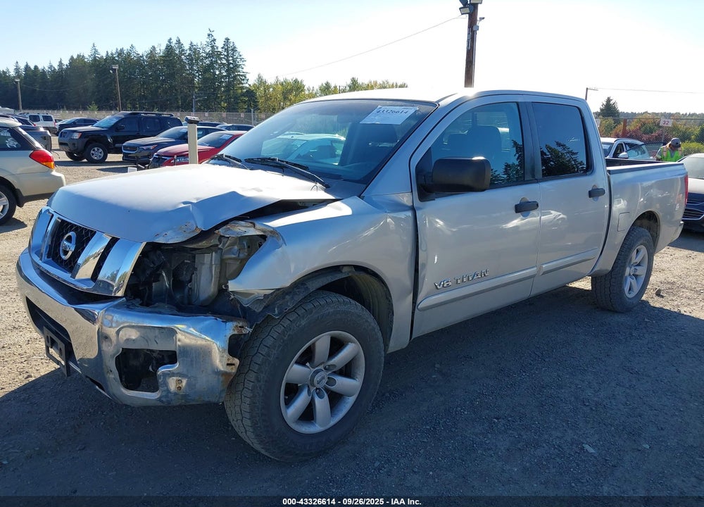 2008 NISSAN TITAN SE VIN: 1N6AA07D38N323108