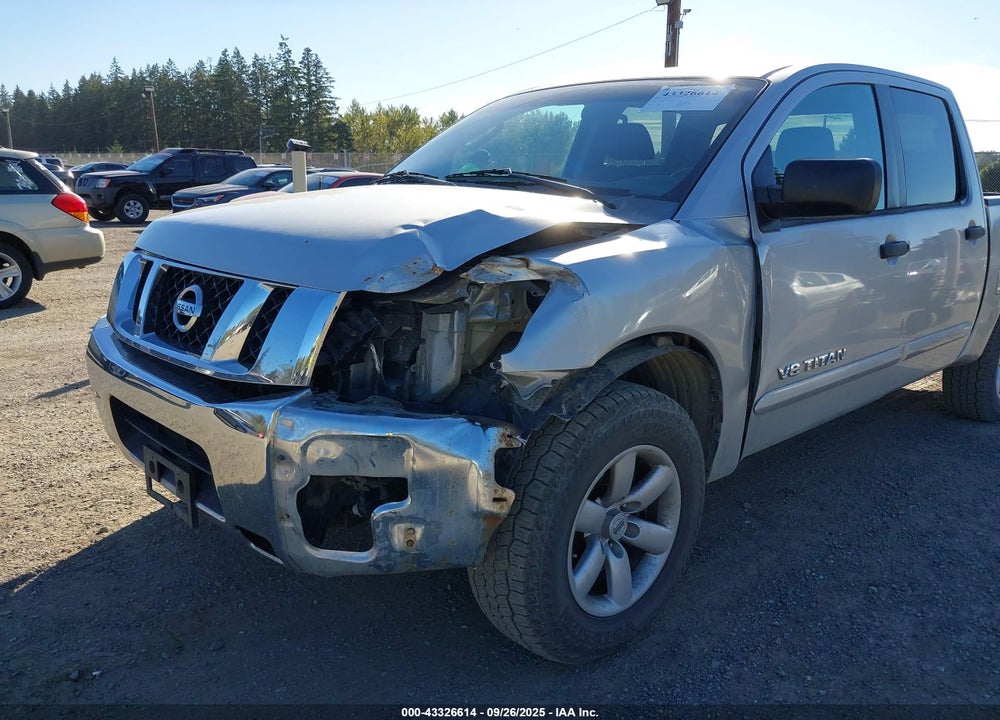 2008 NISSAN TITAN SE VIN: 1N6AA07D38N323108