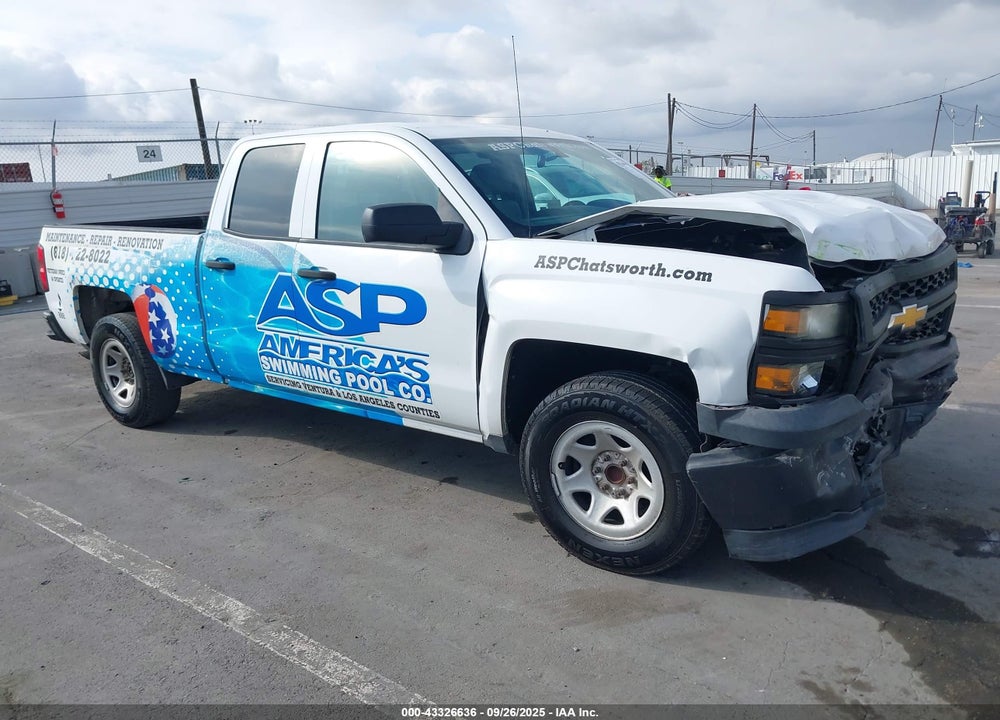2014 CHEVROLET SILVERADO 1500 WORK TRUCK 1WT VIN: 1GCRCPEH4EZ233940