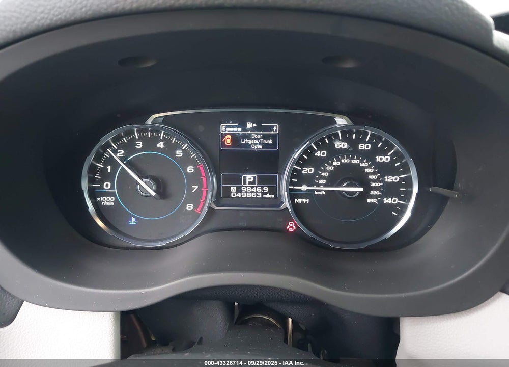 2017 SUBARU FORESTER VIN: JF2SJAJC1HH533297