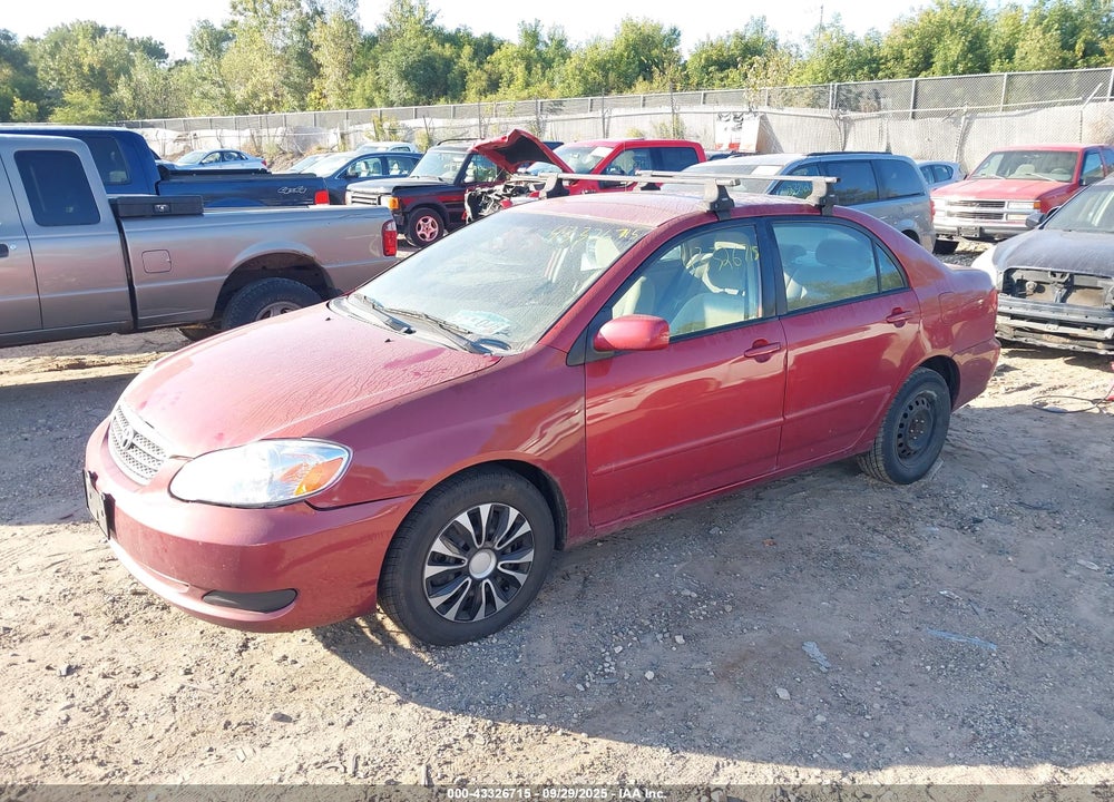 2007 TOYOTA COROLLA VIN: 2T1BR32E77C801582