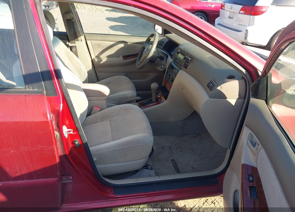 2007 TOYOTA COROLLA VIN: 2T1BR32E77C801582