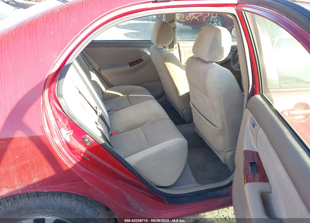 2007 TOYOTA COROLLA VIN: 2T1BR32E77C801582